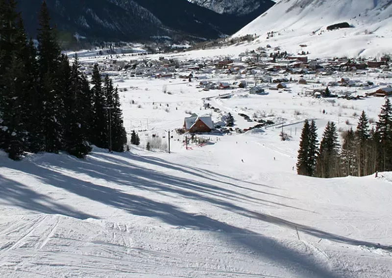 Image: Silverton's homegrown ski area.