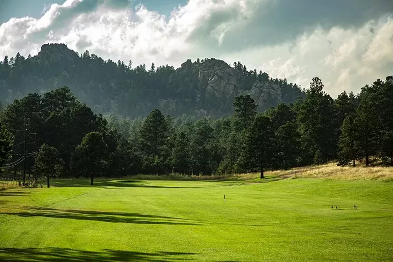 Image: Evergreen Golf Course offers a cool reprieve on a hot day in Denver.
