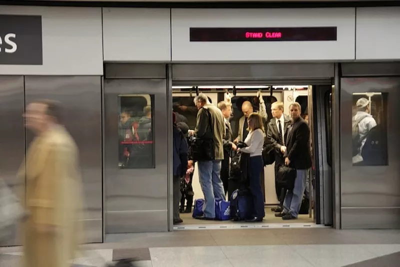 Image: airport train