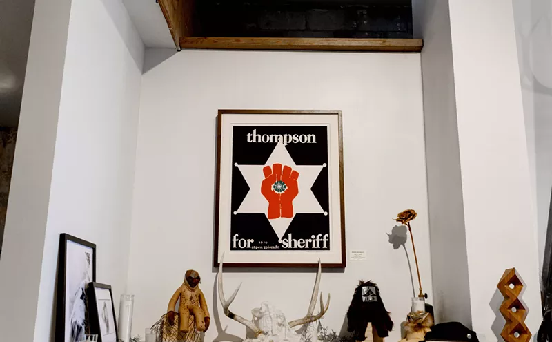 Image: Foreign Form Shows Art From Hunter S. Thompson's Aspen Sheriff Race