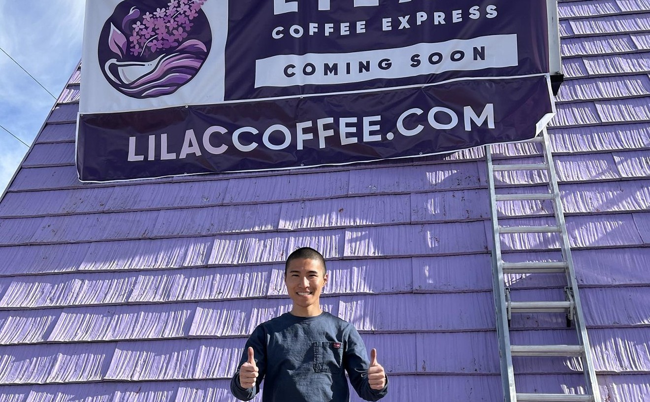 Former Bikini Barista Shop on Colfax Opens as Lilac Coffee Express