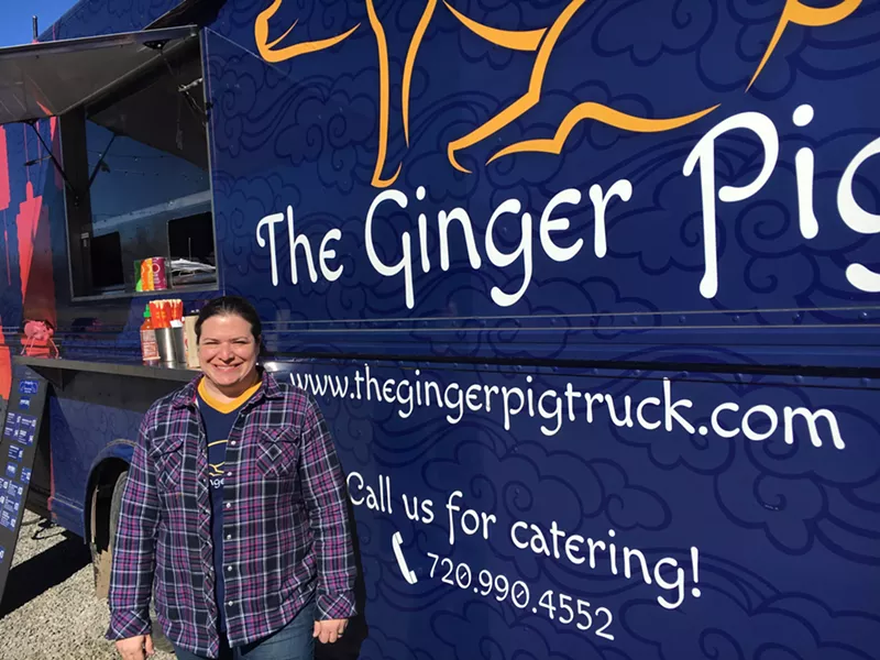 Image: Natascha Hess has been a hockey player and a lawyer. Now she owns a food truck.