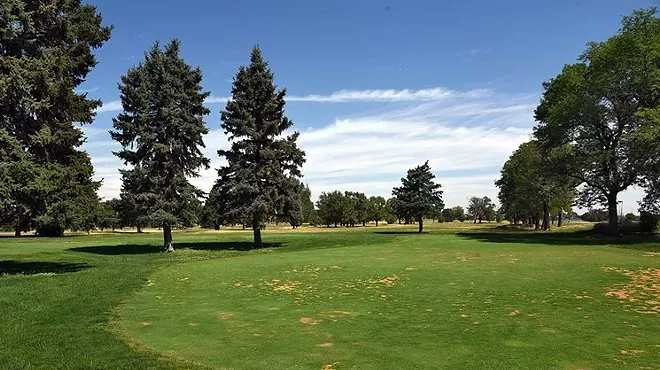Abandoned golf course