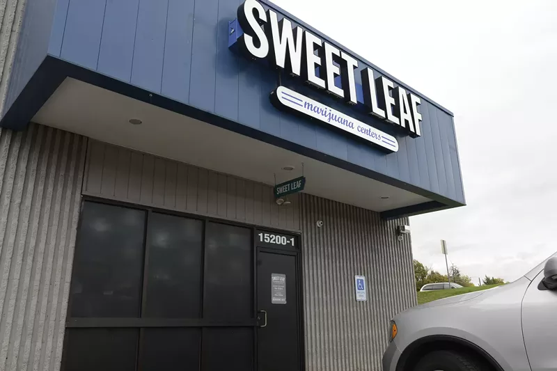 Image: Sweet Leaf's old Aurora dispensary has been replaced.