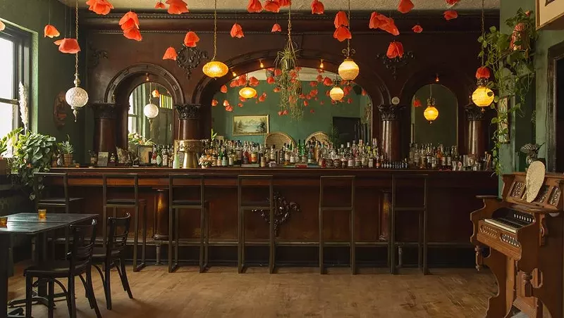 Image: Fort Greene's dimly lit and pleasantly spooky antique bar is best paired with a whiskey cocktail and a book.