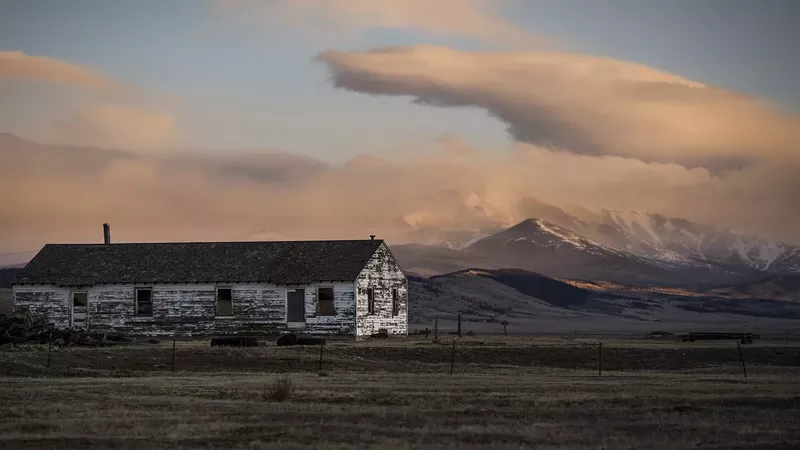 Image: Buffalo Peaks Ranch, home of the Rocky Mountain Land Library.