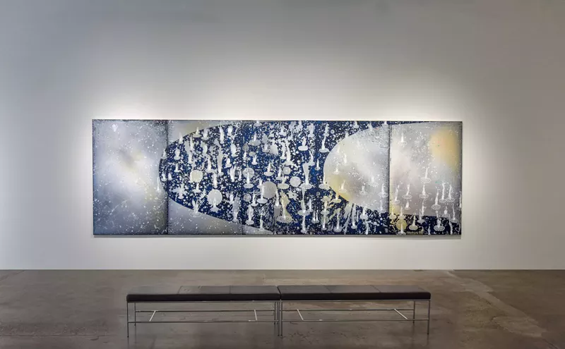 Image: Four Solos Create a Beautiful Pattern at Robischon Gallery