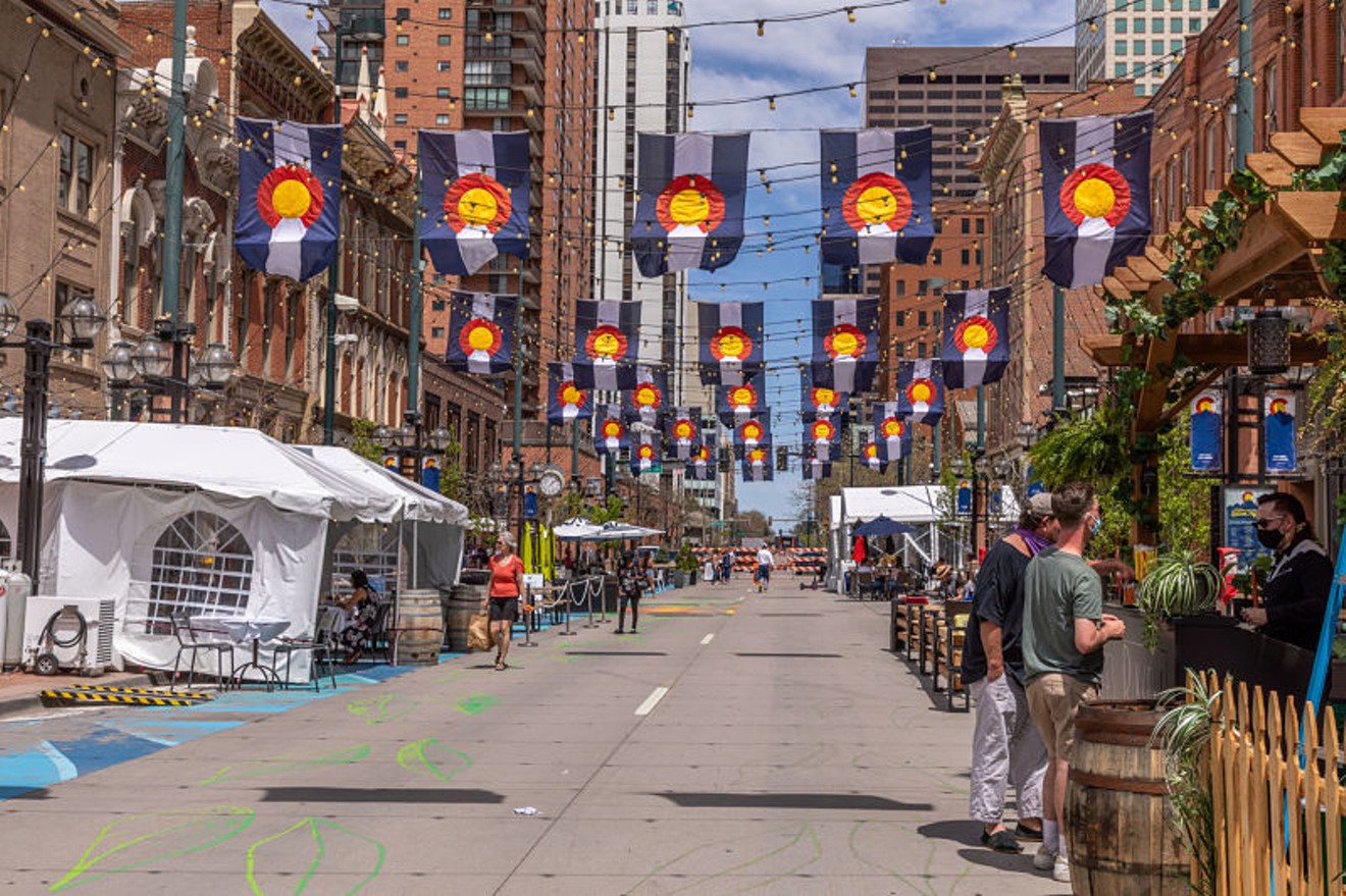 Block party on Larimer Square today!