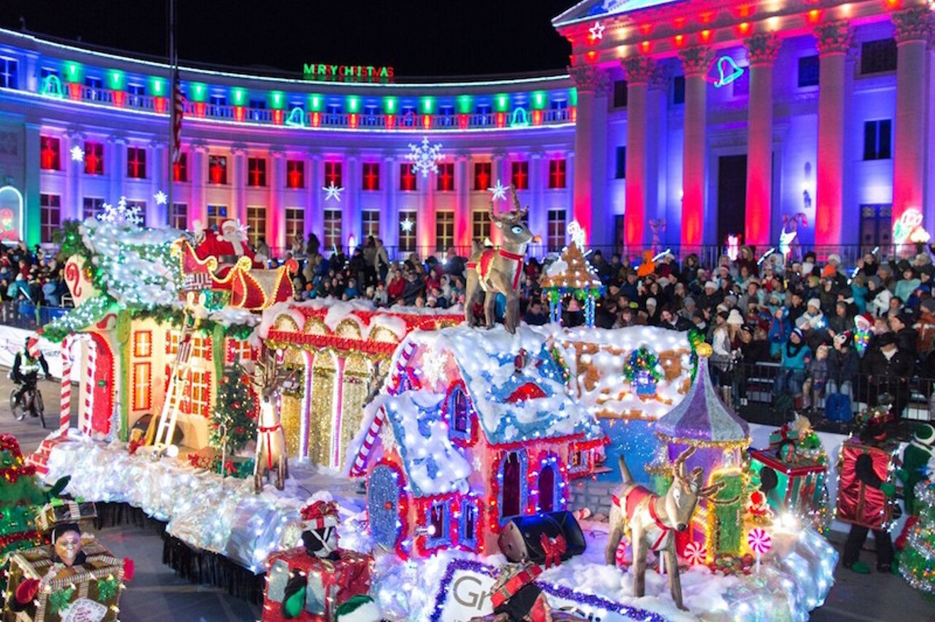 Get a holly jolly start to the holiday season at the Parade of Lights.