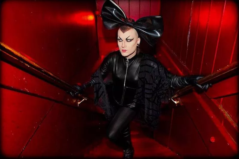 Image: Check out musician and genderqueer performance artist Novelí tonight at the hi-dive's God Save the Queens: Queer Punk Night.