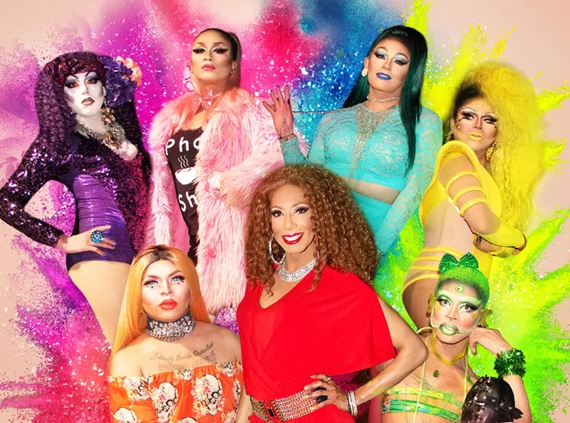 Image: Bella, Vandy, Mia, Mariah, Yazmeen, Felony and Yvie are about to be your Friday friends.