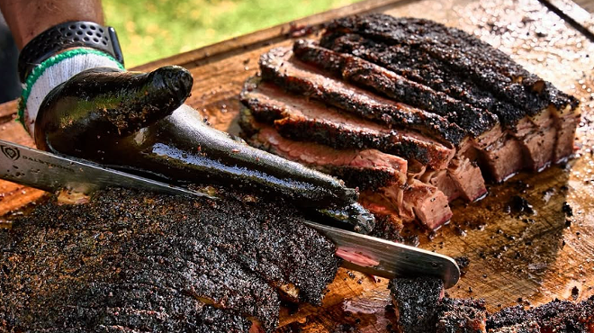 sliced brisket
