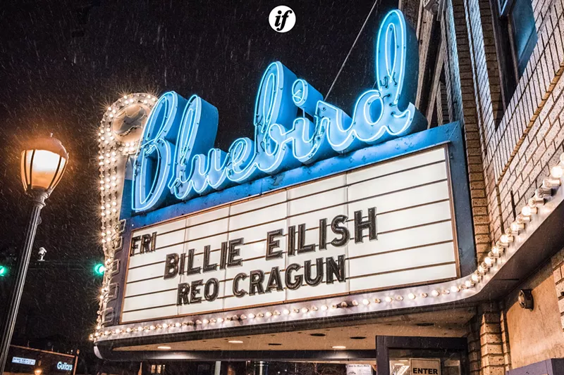 Image: The Bluebird Theater has existed in different forms since 1915.