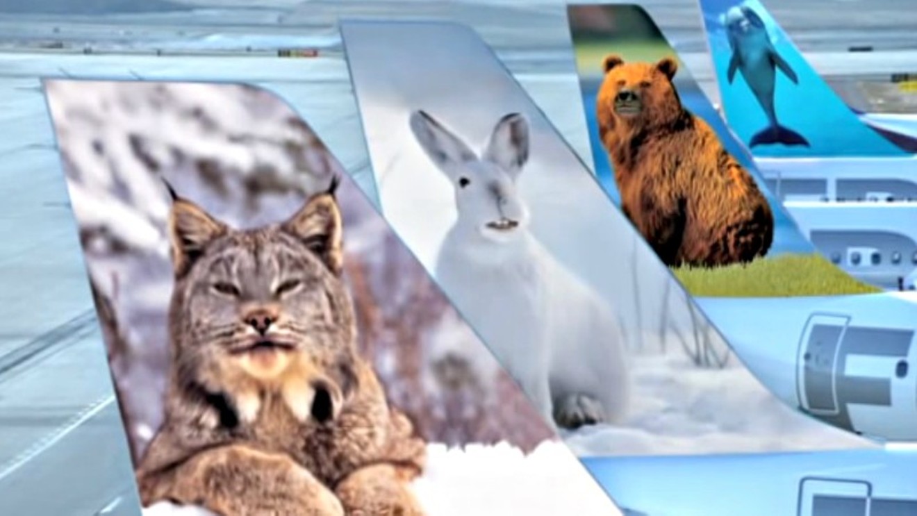 Frontier commercials circa 2012 used talking animals as their primary branding.