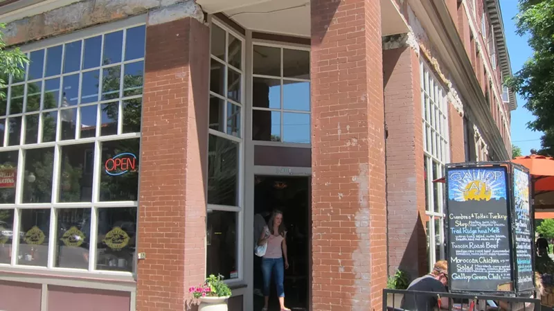 Image: This was the Gallop Cafe.
