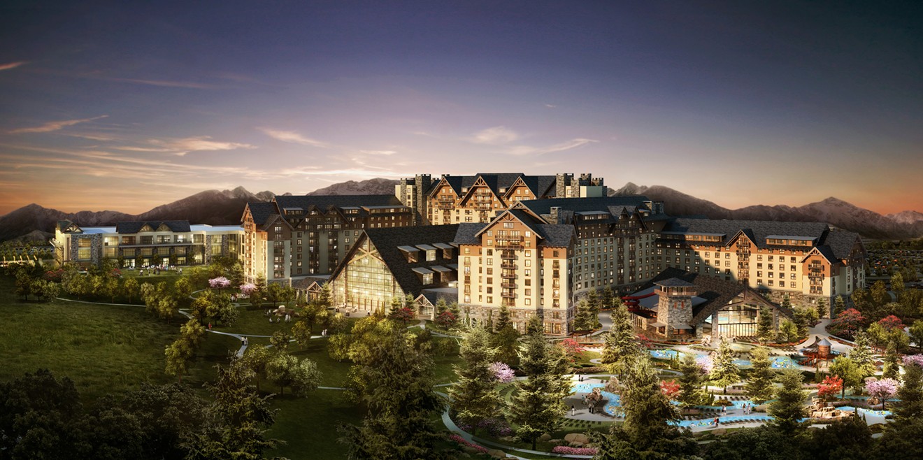 The Gaylord Rockies is the largest hotel under construction in the U.S.