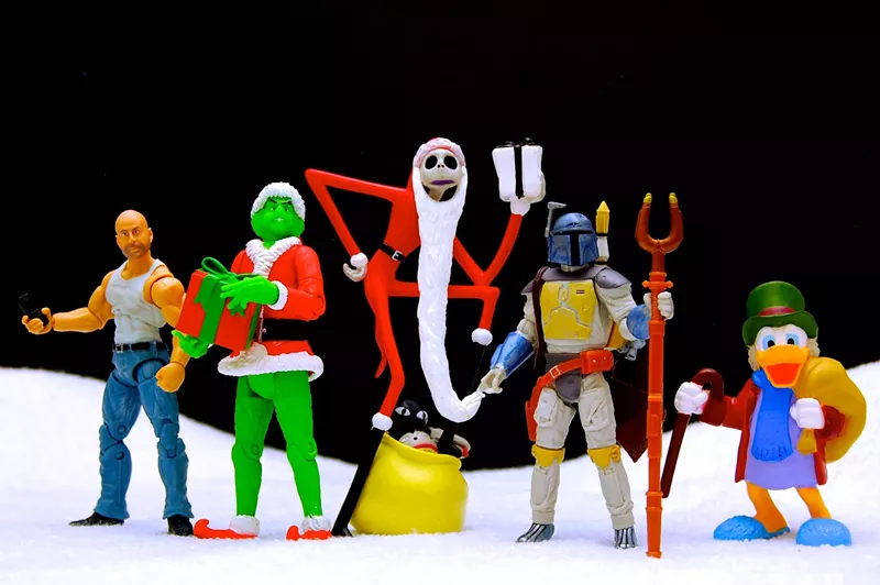 Image: Santa's nerdiest helpers are here to save Christmas.