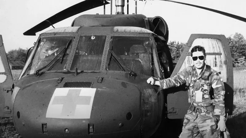 Image: Decorated U.S. veteran George Autobee: cooler than any militia could hope to be.