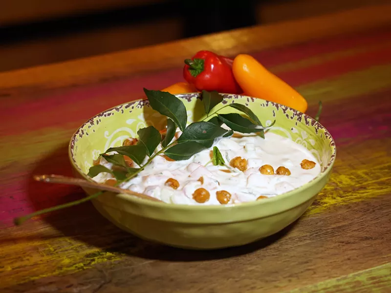 Image: Cucumber kichadi is a tasty treat.