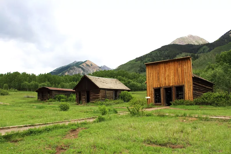 Image: Ashcroft, an eerie ghost town near Aspen.