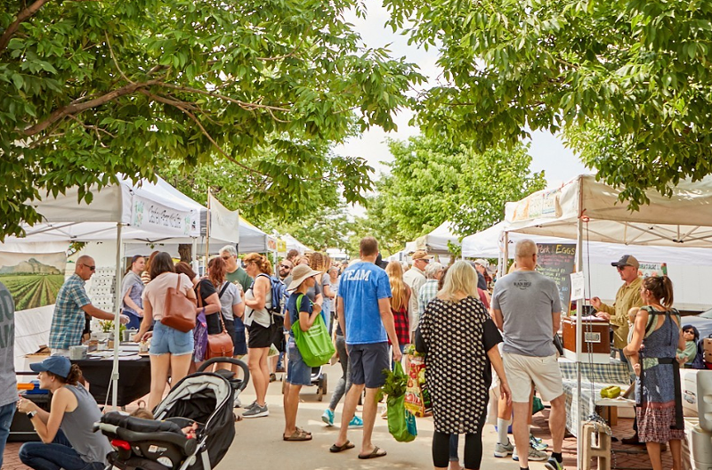Image: It's go time for the Boulder County Farmers Markets.