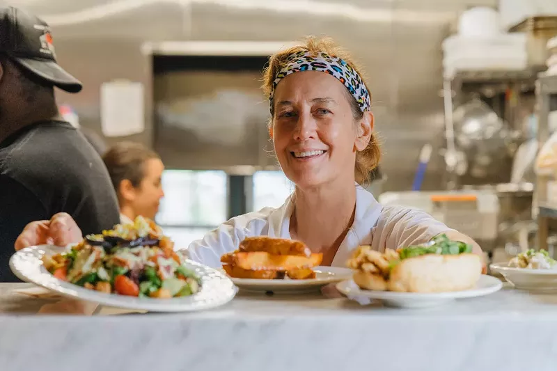 Image: Chef Susan Spicer at Rosedale Restaurant.