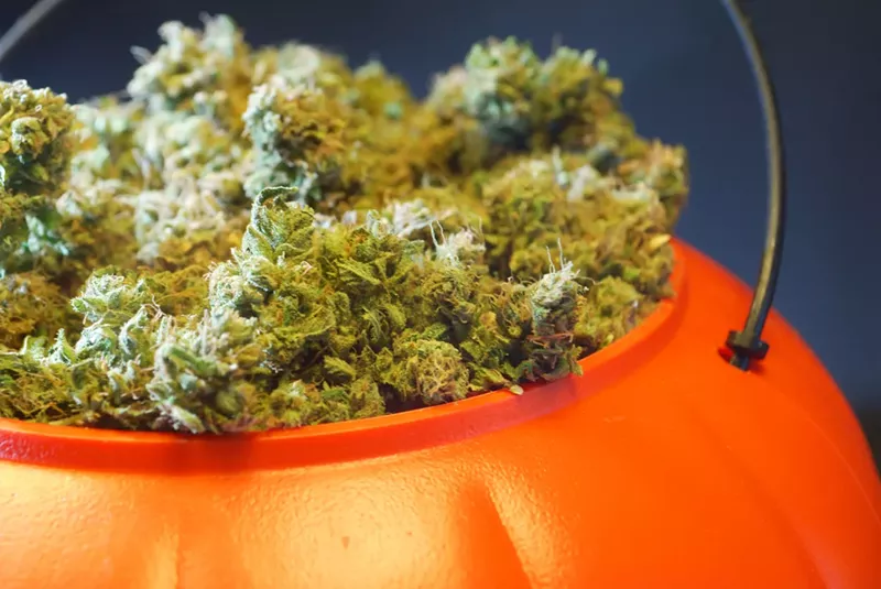 Image: Halloween marijuana trick-or-treat