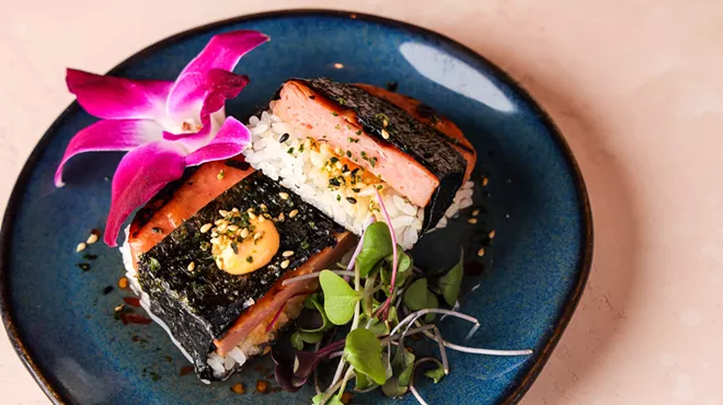 Spam Musubi from Adrift Tiki Bar