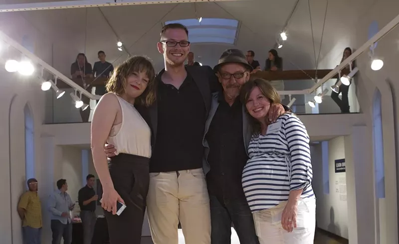Image: Adam Gildar, second from the left, with Cortney Lane Stell, Tony Labat and Jacquelyn Connolly.