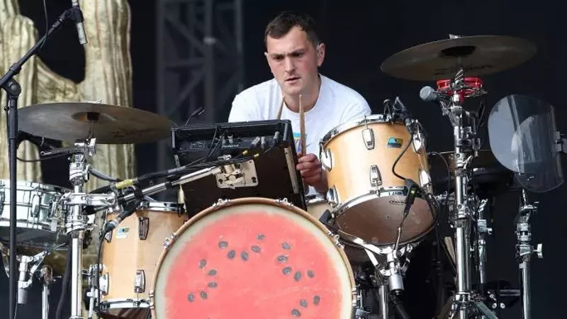 Image: Glass Animals drummer Joe Seaward.