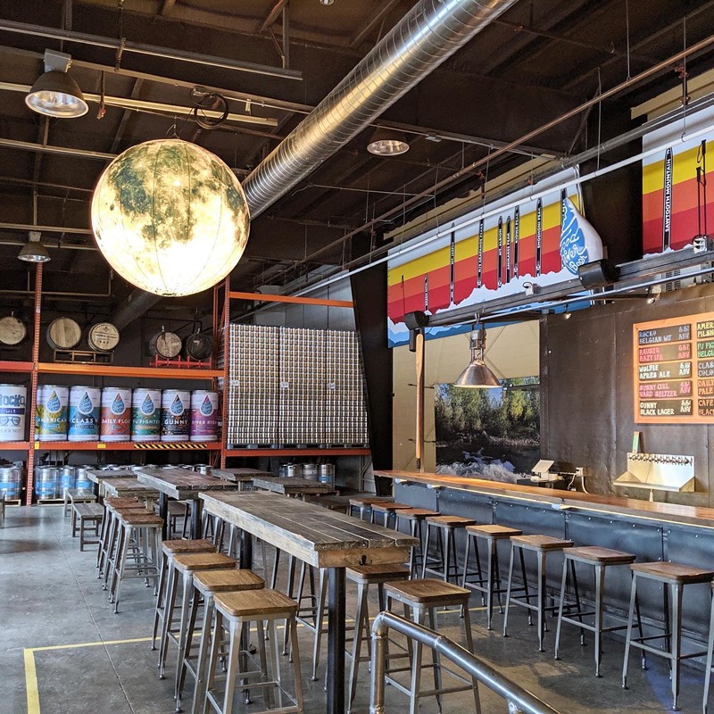 The Good River taproom opened last fall.