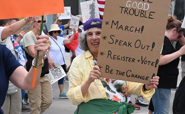 Image: Denver Good Trouble Lives On Protest Causes Little Trouble as Thousands March