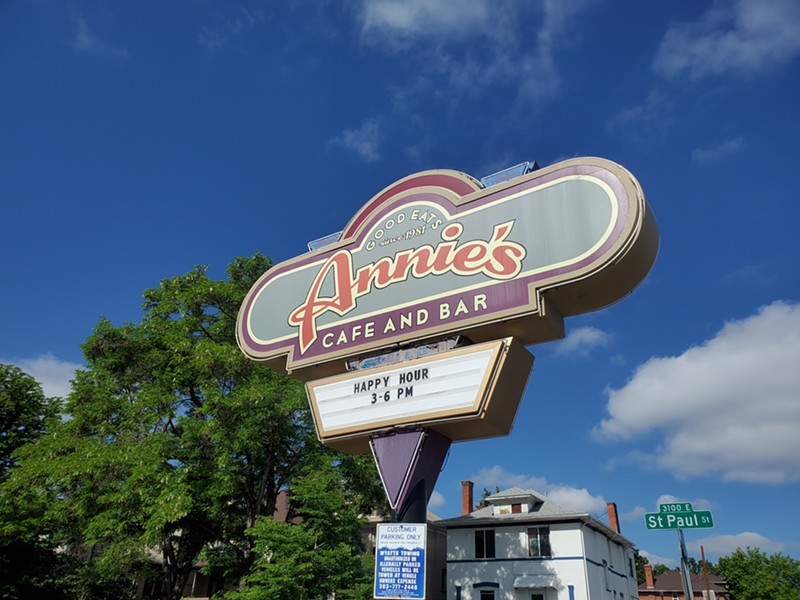 Annie's Cafe opened in 1981 and moved to Colfax fourteen years ago.