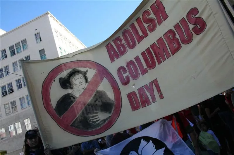 Image: Denver's Columbus Day drew protests for decades.