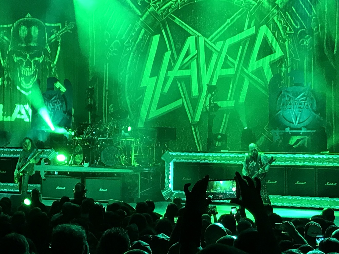 Slayer's End of Days tour hit Fiddler's Green on August 18, 2018.