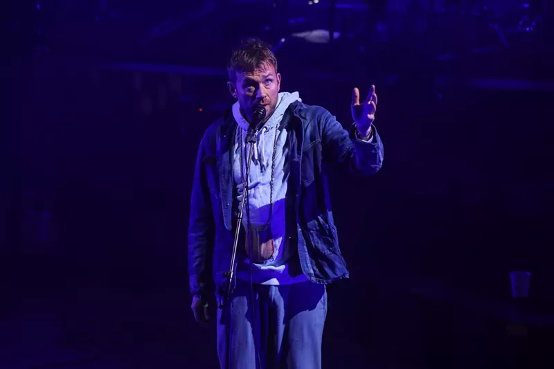Image: Damon Albarn of Gorillaz.