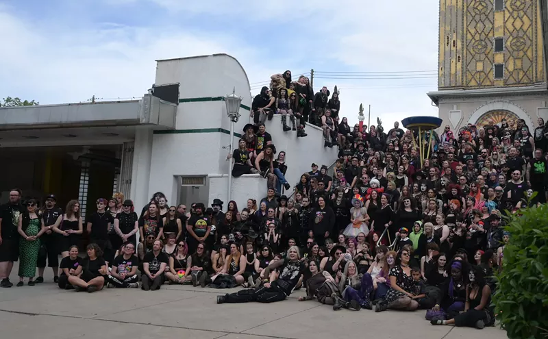 Image: Photos: Best Outfits We Saw During Gothic Takeover at Lakeside Amusement Park