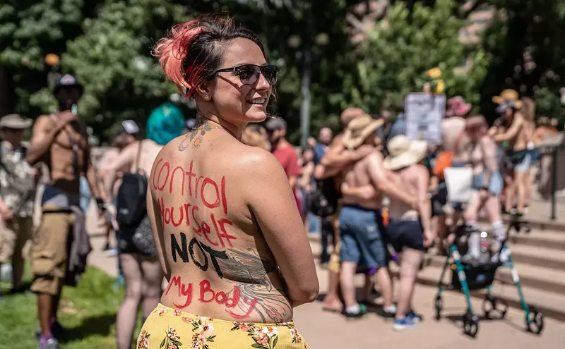 Image: GoTopless Day Returns to Denver Saturday
