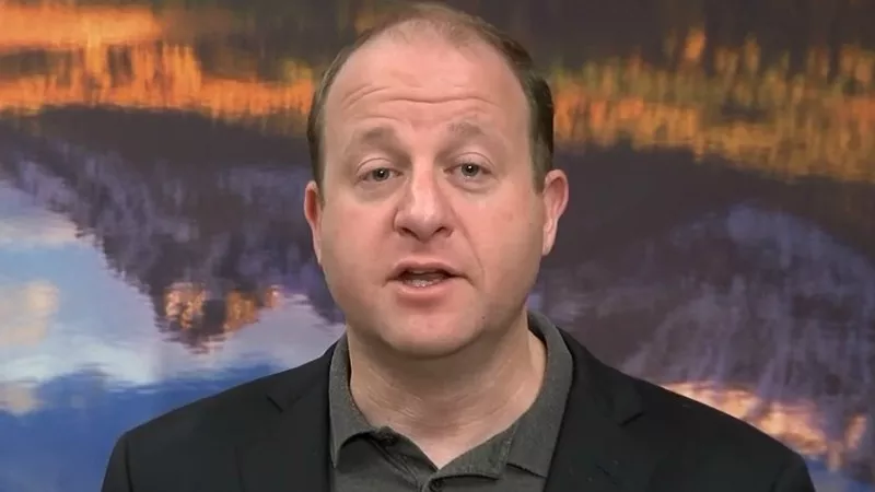 Image: Governor Jared Polis declared a state of emergency in Colorado on Tuesday, March 10.