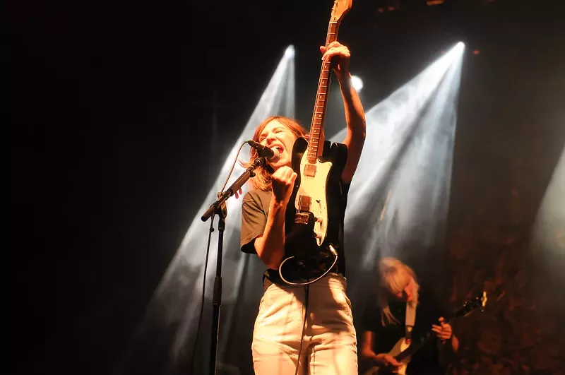 Image: Sleater-Kinney headlines the Ogden Theatre in October.