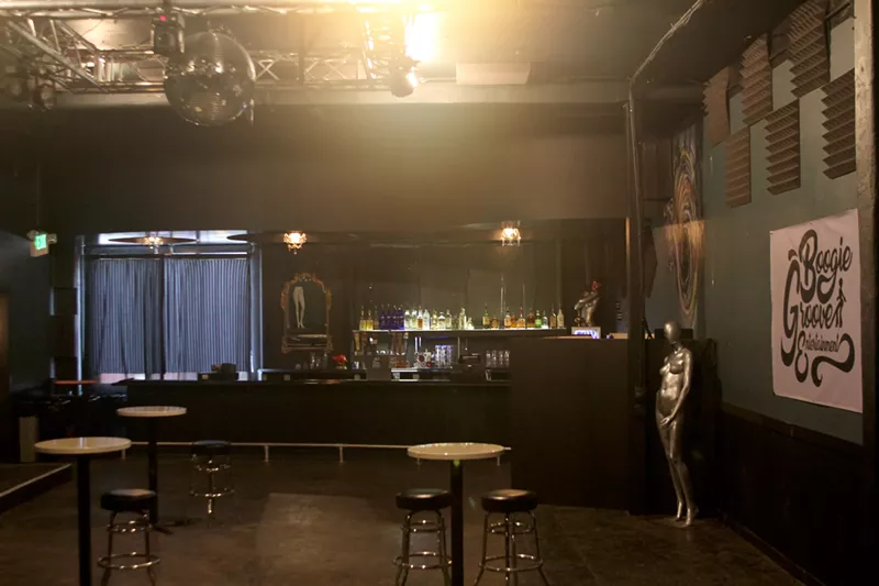 Image: The newly renovated venue side of Pearl's.