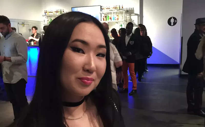 Image: Graphic Designer Eve Erdenebat Spotted at Denver Fashion Weekend