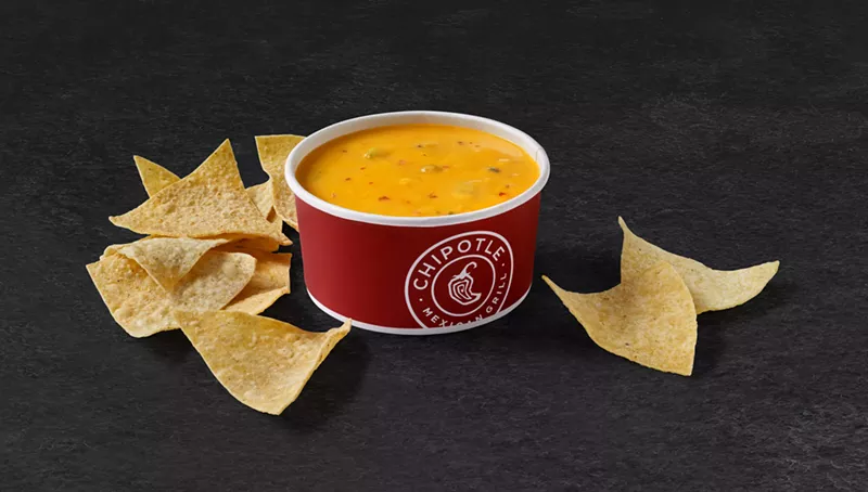 Image: Here's something we never thought we'd see: queso at Chipotle.