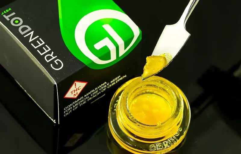 Image: Green Dot's Gunslinger live resin.
