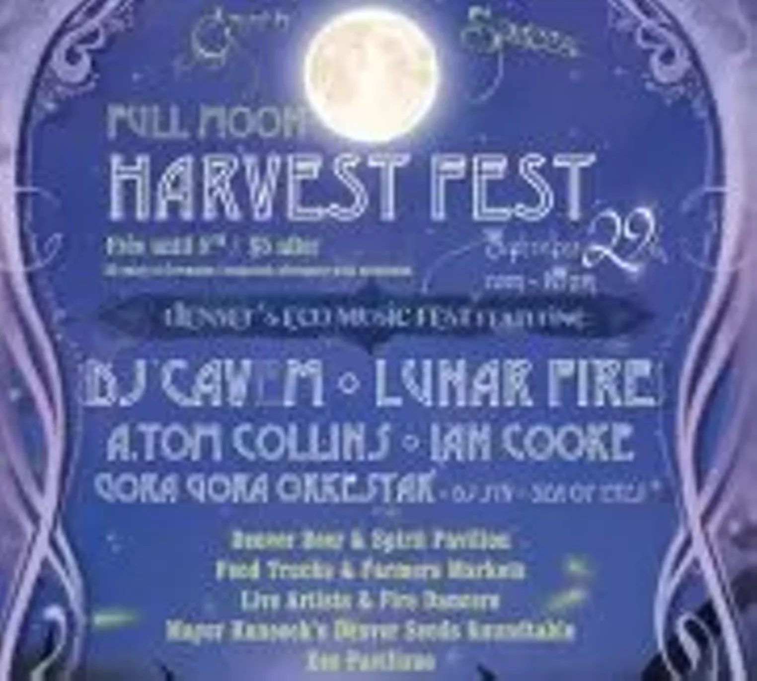 Green Spaces Full Moon Harvest Festival Denver Denver Westword