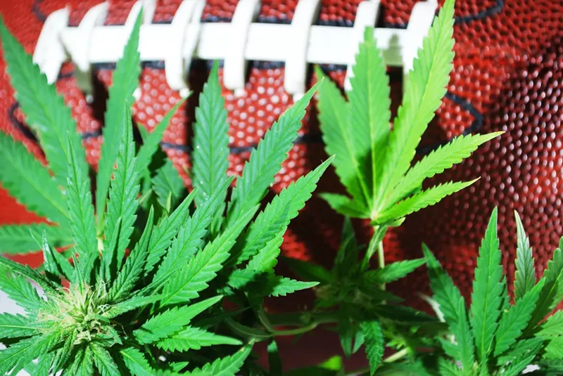 Image: Finding current athletes to speak honestly about cannabis is hard, but retired jocks are starting open up.