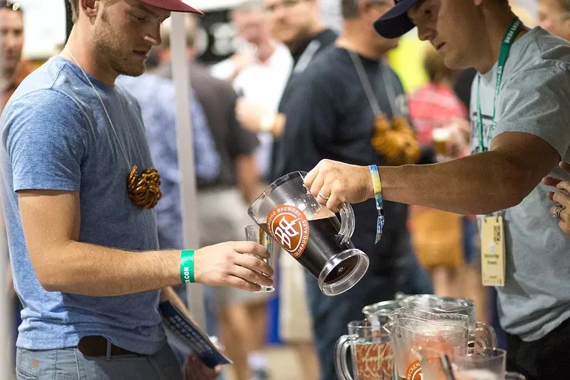 Image: So far, Breckenridge Brewery doesn't have a booth at GABF.