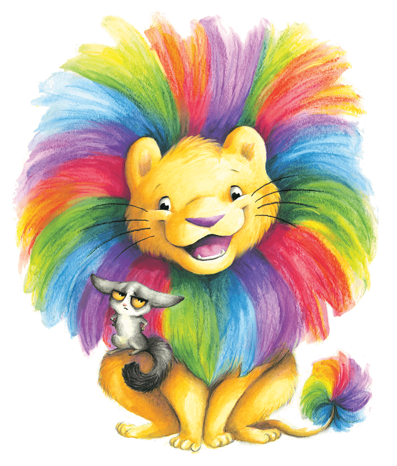 Image: Guion the Lion encourages kids to understand each other's differences.