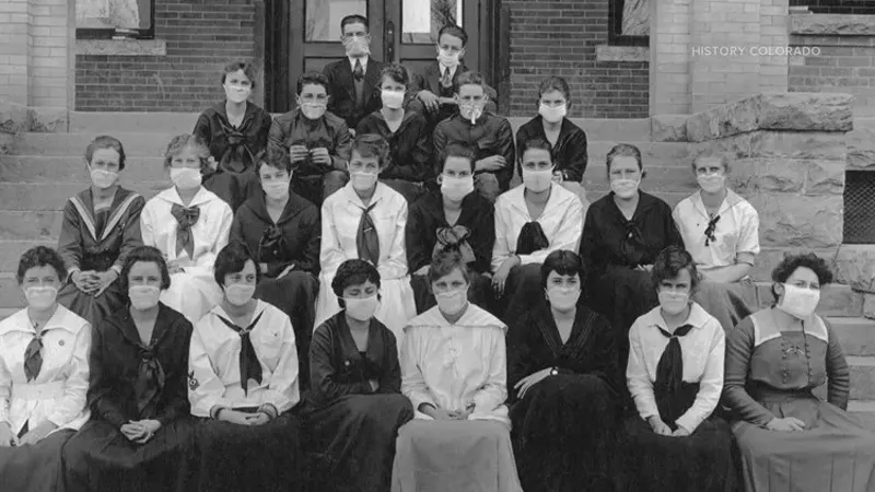 Image: Fighting the flu in Gunnison County in 1918.