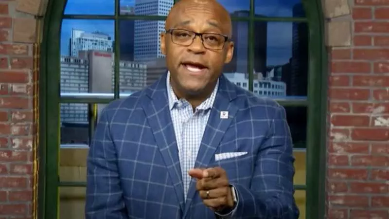 Image: Denver Mayor Michael Hancock as seen in a video marking Juneteenth 2020.